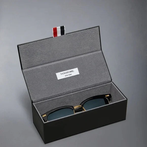THOM BROWNE ACETATE AND TITANIUM SUNGLASSES - Picture 3 of 6